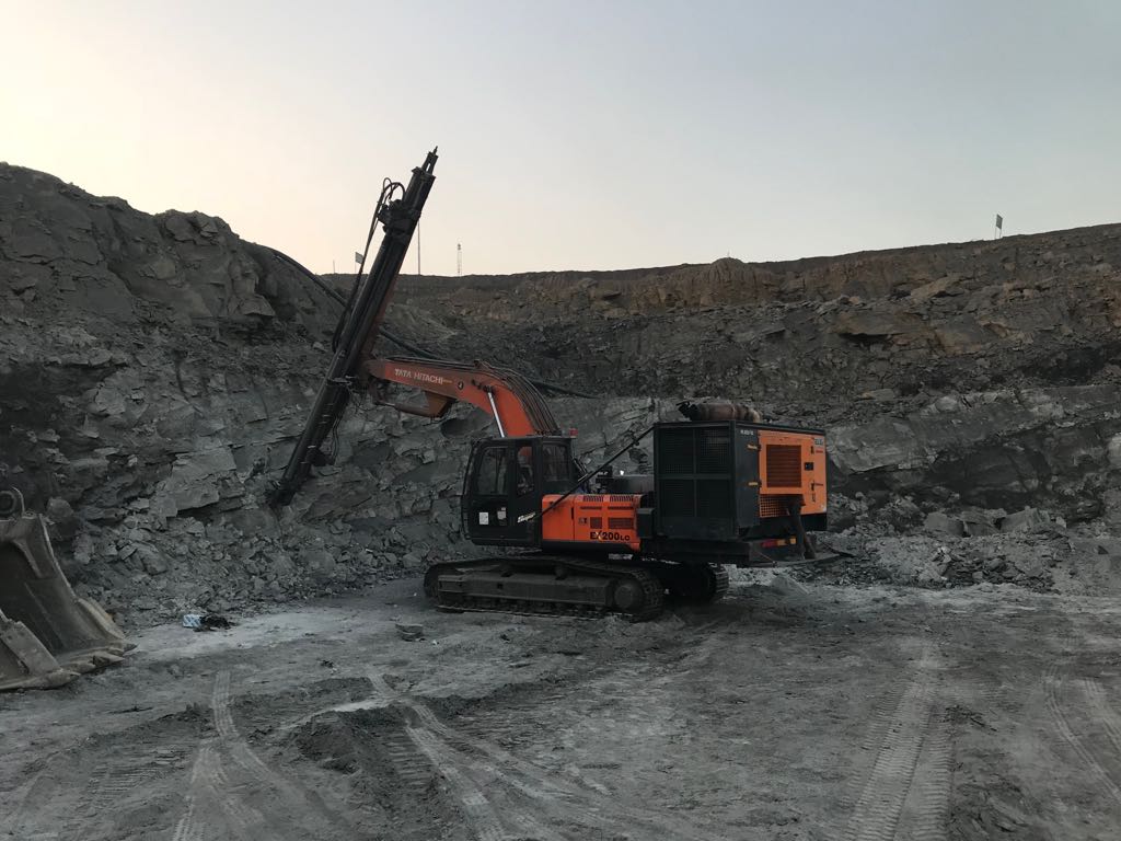 Blast Holes Drilling